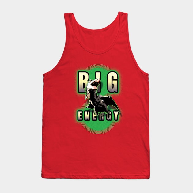 Big 'Dactyl Energy Tank Top by Daily Detour